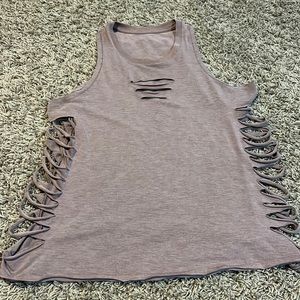 Alo distressed tank